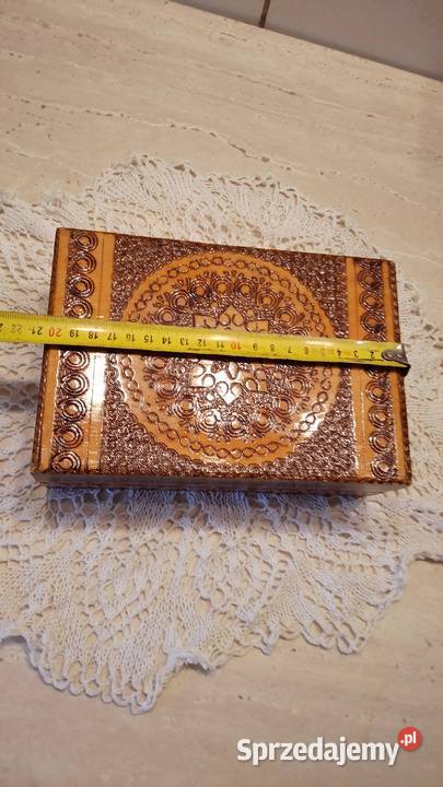 Szkatułka drewniana Nakło nad Notecią