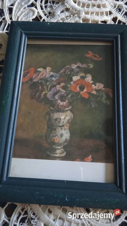 ZIELONA RAMKA DREWNIANA DO ZDJĘĆ POD SZKŁEM wielkopolskie