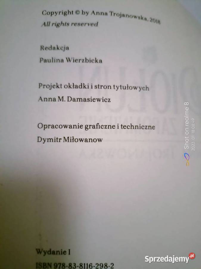 Piołun na zamówienie Trojanowska książki mazowieckie Warszawa