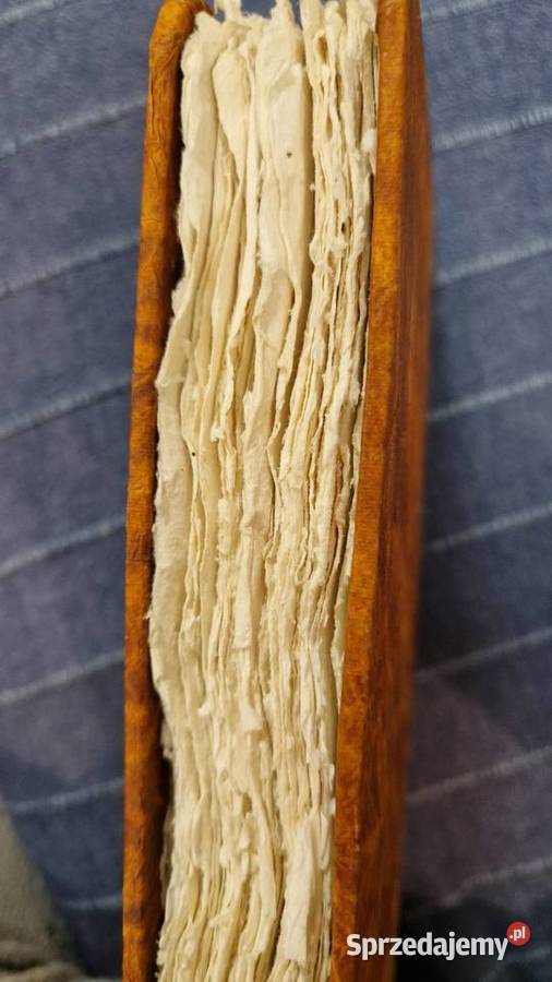 Oryginalny NOTES ręcznie wykonany w rudej Lublin