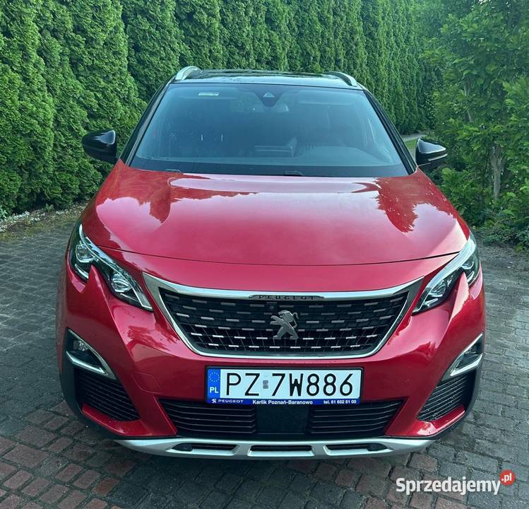 Peugeot 3008 GT crossower 15hdi 2019 absolutny Poznań sprzedam