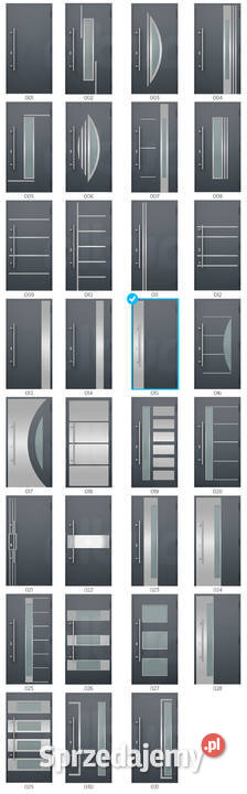 Drzwi nowoczesne Wiśniowski z długim pochwytem Drzwi i okna Straszyn