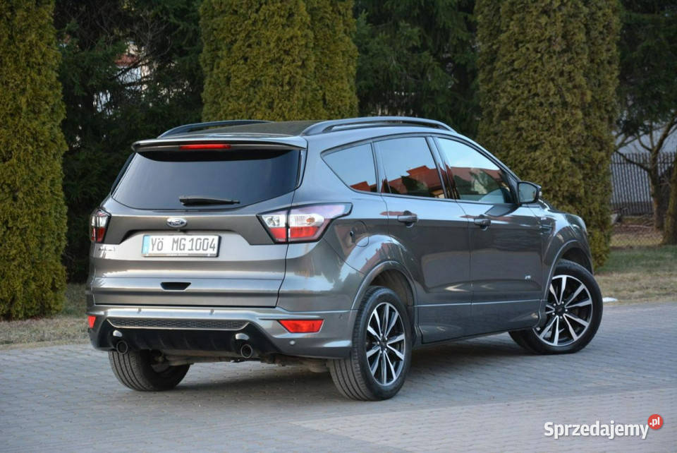 Ford Kuga STLine Panorama Skóry 4X4 Radar Acc Rok produkcji 2017 Ostrów Mazowiecka