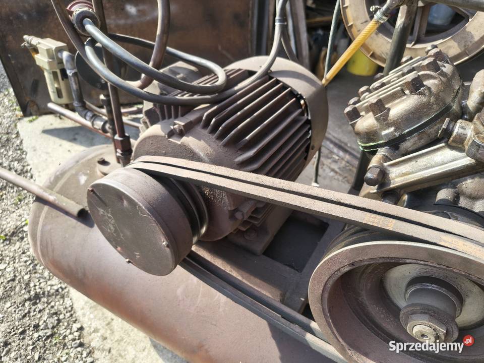 Kompresor tłokowy silnik 75kW Mściów sprzedam