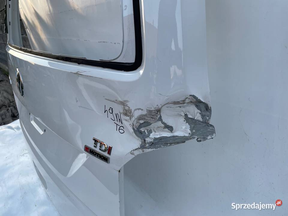 KLAPA TYL BAGAZNIKA TRANSPORTER MULTIVAN VW T5