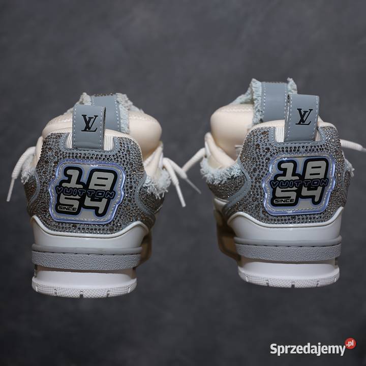 Louis Vuitton LV Skate Swarovski Crystals białe Kiekrz