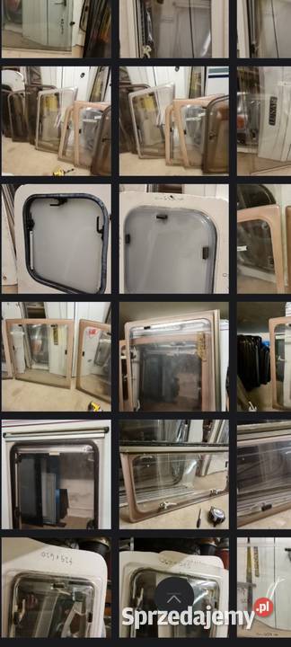 Szyba okno kemping przyczepa kempingowa kamper Świdnica