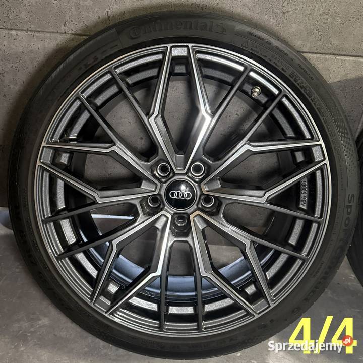 19 Audi A4 A5 A6 5x112 ET35 9J Continental felgi wielkopolskie Lubasz