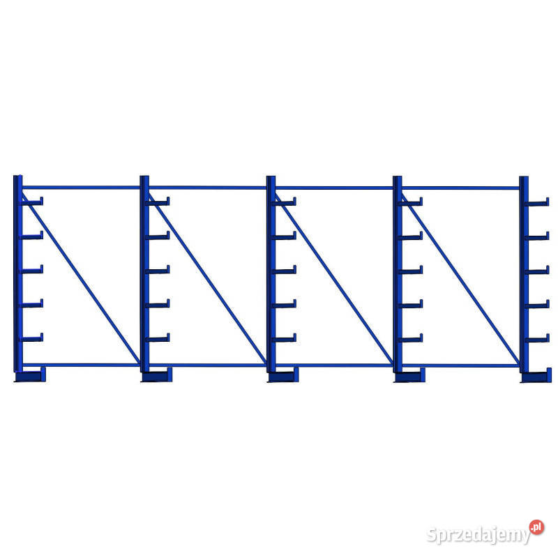 Regał wspornikowy jednostronny NOWY Białystok