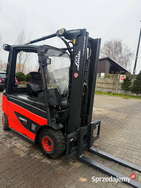 wózek widłowy elektryczny LINDE E25 Triplex 48m