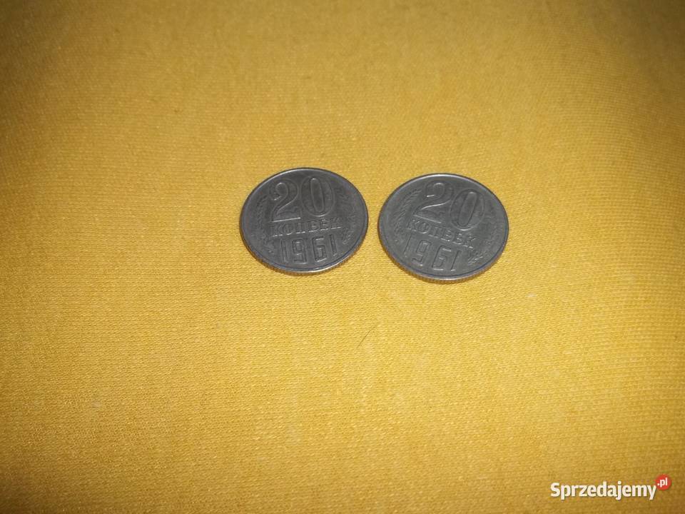 Moneta 20 kopiejek z 1961rZSRR1Monety Łódź sprzedam