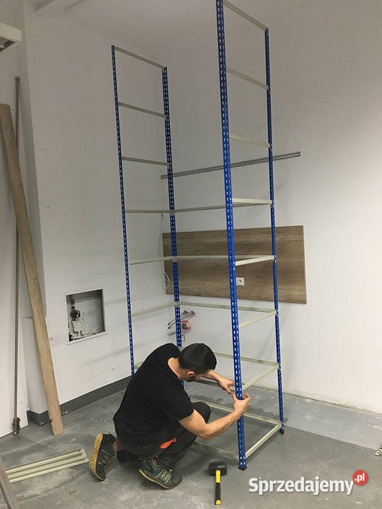 Regał Magazynowy Metalowy ŁATWY SZYBKI MONTAŻ 5L sprzedam