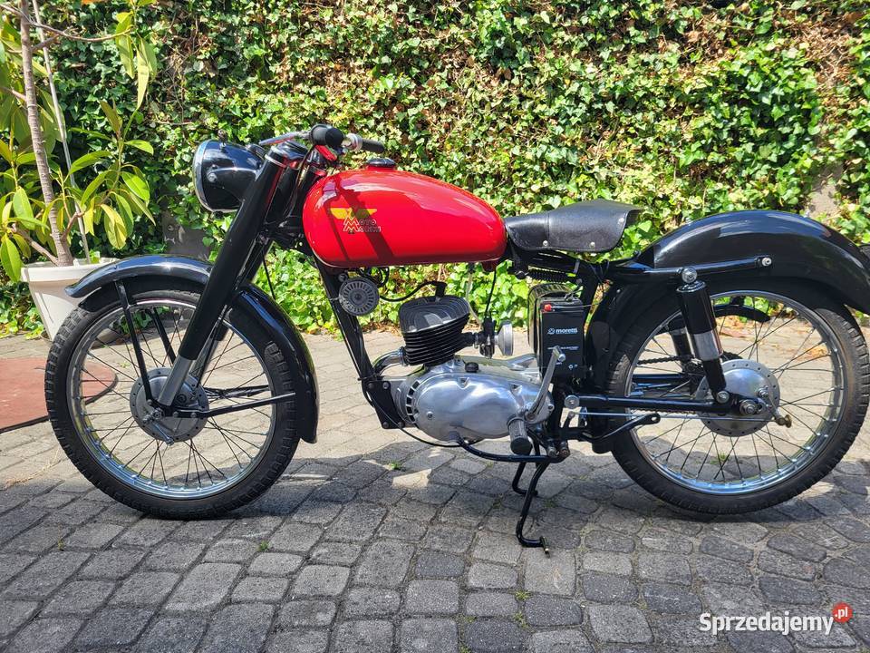 Moto Morini 125 T Turismo 1954 Stan Idealny Rok produkcji 1954 Zduńska Wola