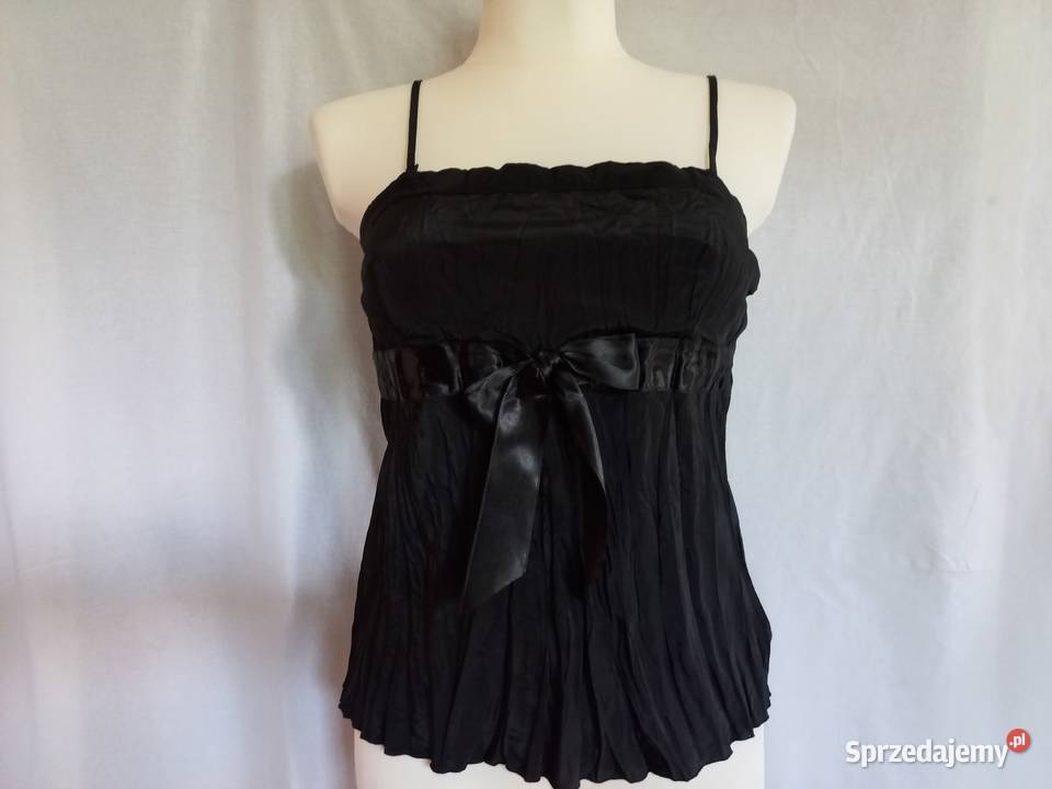 TOP czarny BLUZKA r 38 glamour Amaranto NOWY