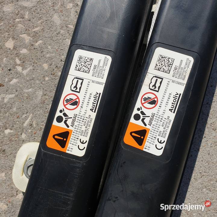 OPEL MOKKA AIRBAG KURTYNA LEWA PRAWA 95327401 Pozostałe Łochowice