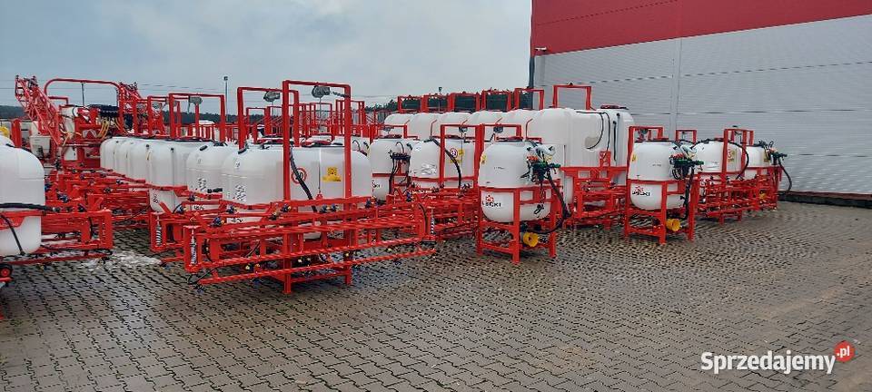 Opryskiwacz polowy ciągany FMR Lisicki Transport nieuszkodzony Mroczków Duży