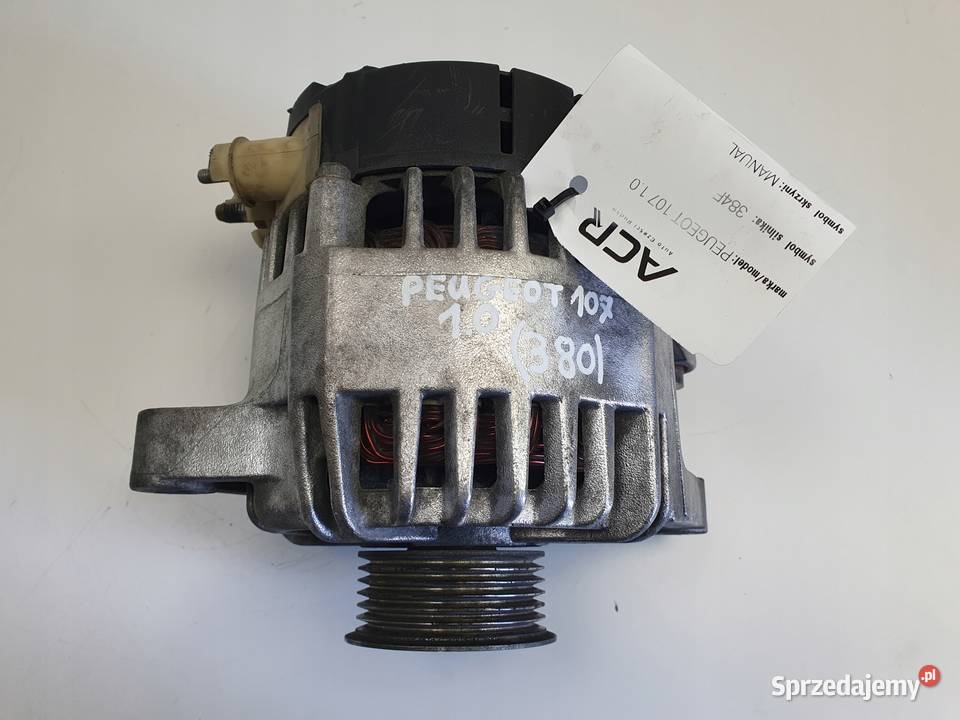ALTERNATOR Peugeot 107 10 12V Alternator lubelskie