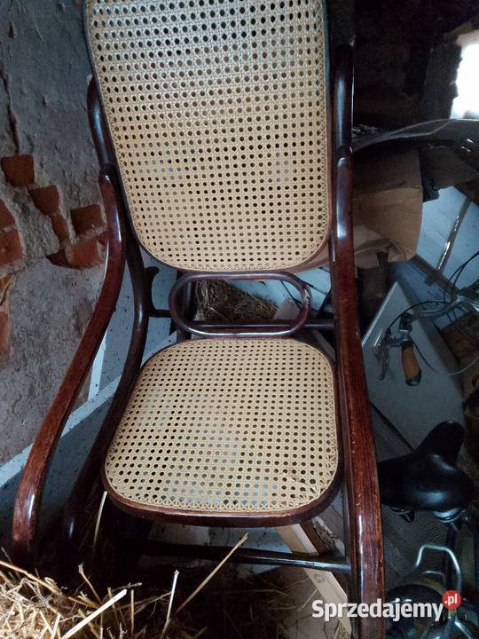 Fotel bujany Thonet Piękny stan Choszczno