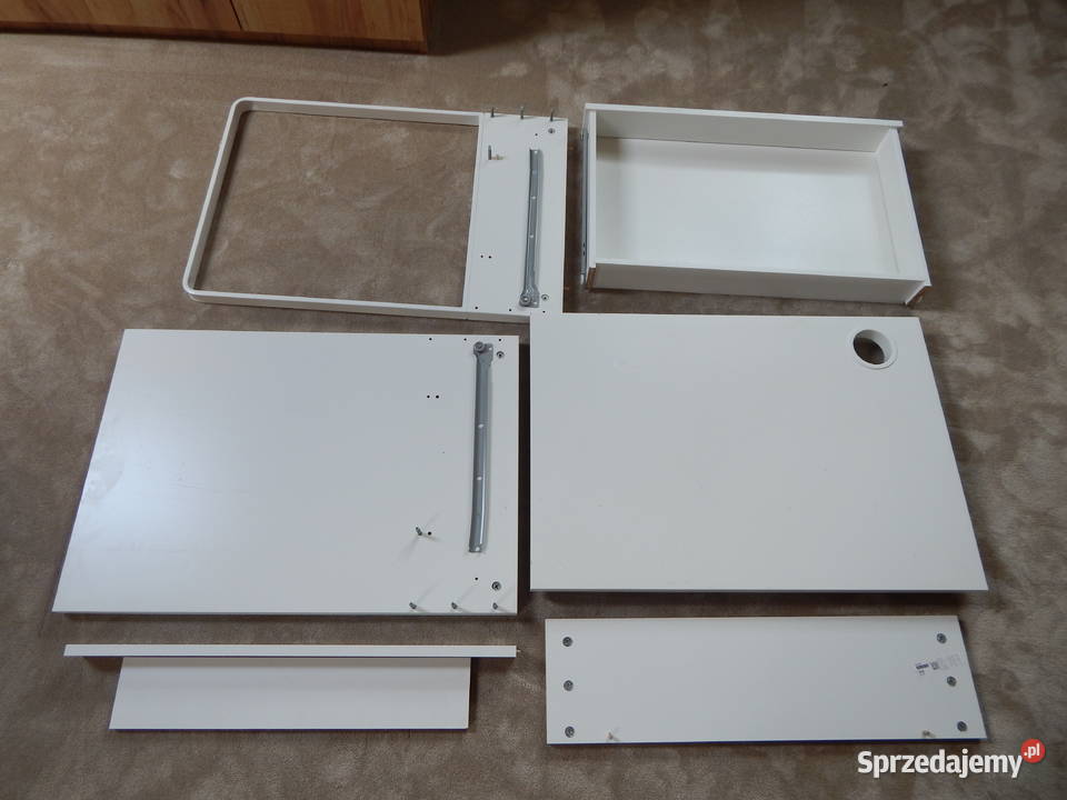 IKEA białe biurko z serii MICKE o szerokości 73 Kraków