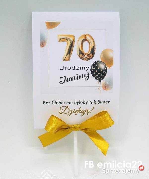 Lizaki jako podziękowanie gości z okazji urodzin Pozostałe Zielona Góra sprzedam