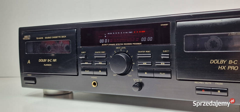 Magnetofon catette deck JVC TD W 216 TDW216 wielkopolskie Międzychód