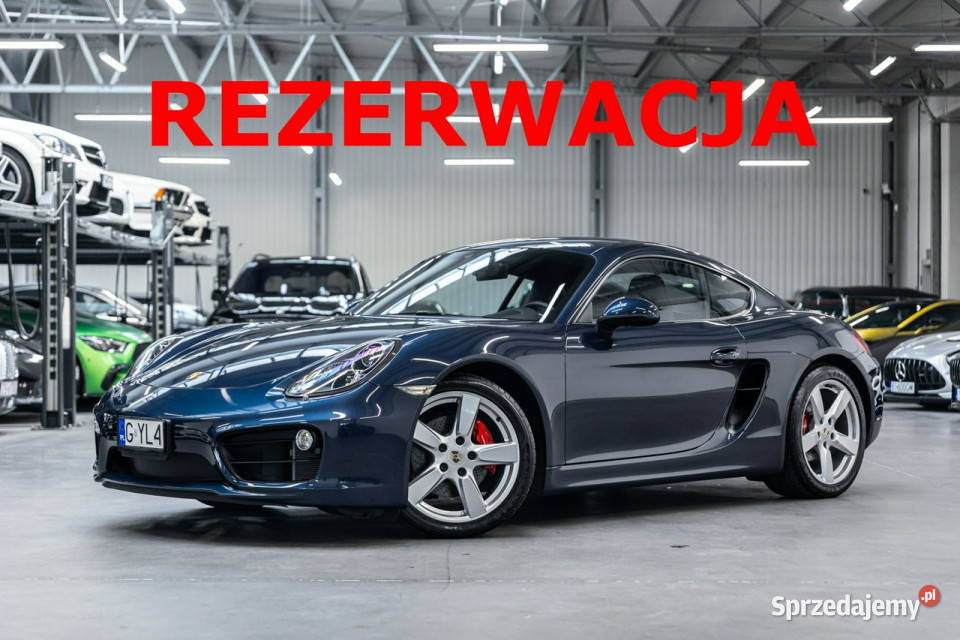 Porsche Cayman S 325 Bezwypadkowy 27 000 II 981 lakier metallic Węgrzce