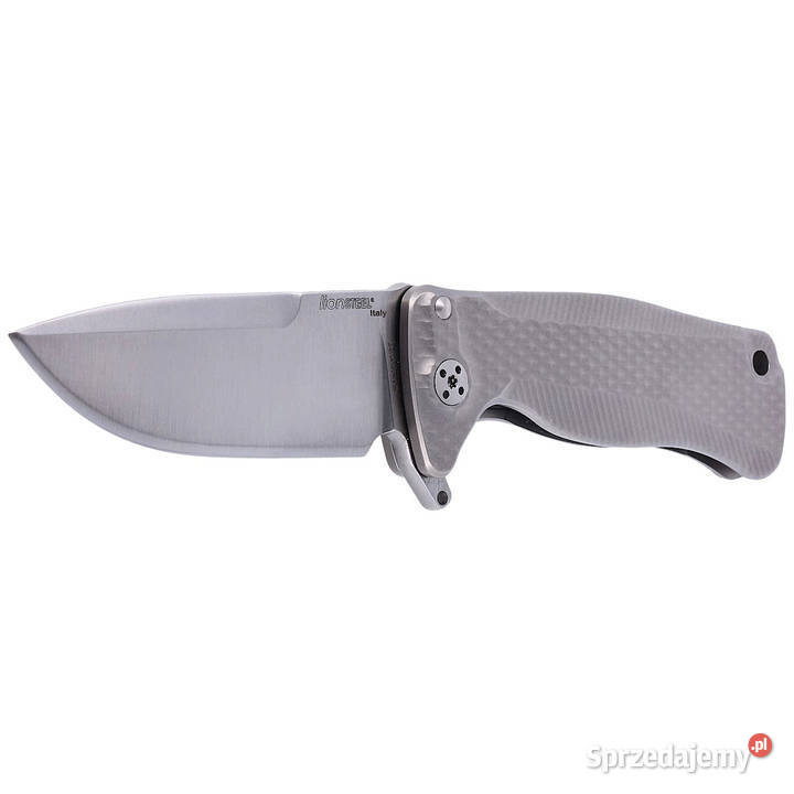 Nóż składany LionSTEEL SR22 Grey Titanium Satin Warszawa