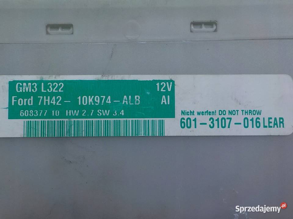 RANGE ROVER L322 LIFT 36 TD V6 AUT 08r 5D modul