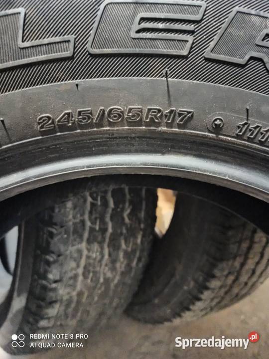 Sprzedam 3 opony Bridgestone dueller HT 840 Samochodowe