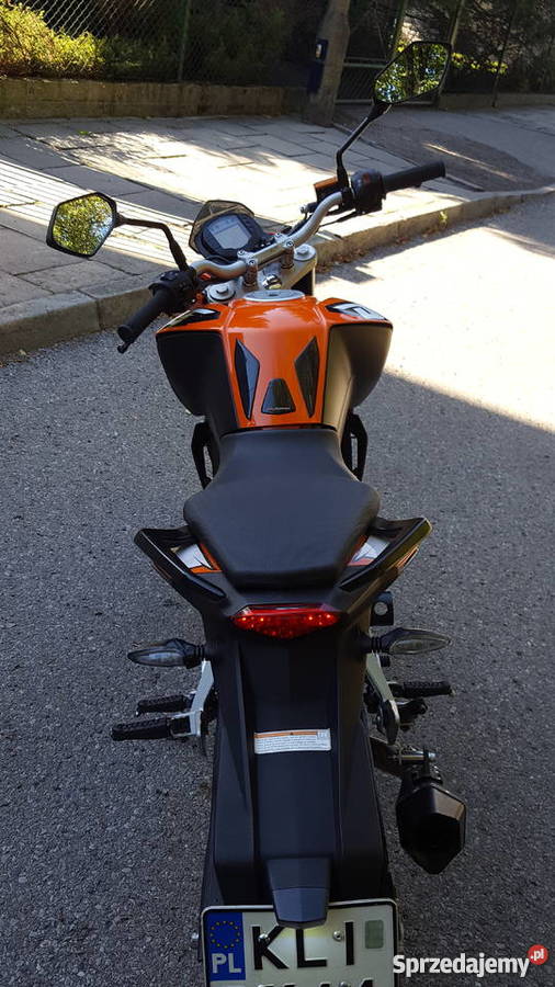KTM 125 DUKE wydech Akrapovic metalic małopolskie Kraków
