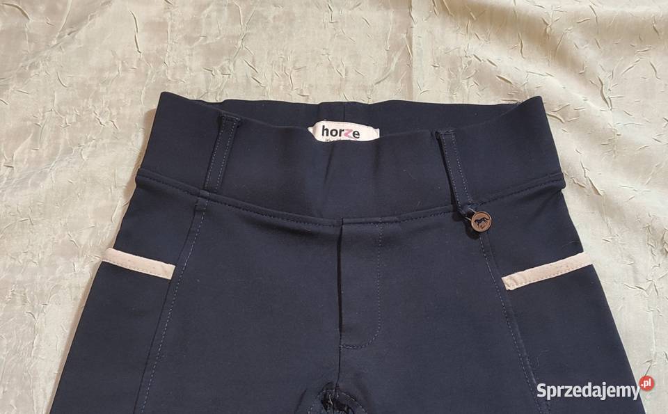Bryczesy legginsy jeździeckie silikonowy lej Jasień sprzedam