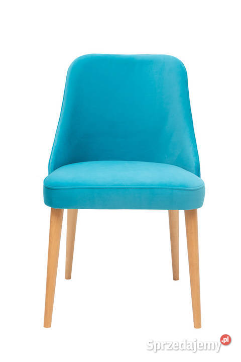 Krzesło tapicerowane LOFT błękitne Biłgoraj