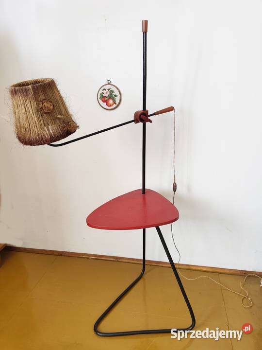 Unikatowa lampa stojąca vintage z regulacją Gdańsk