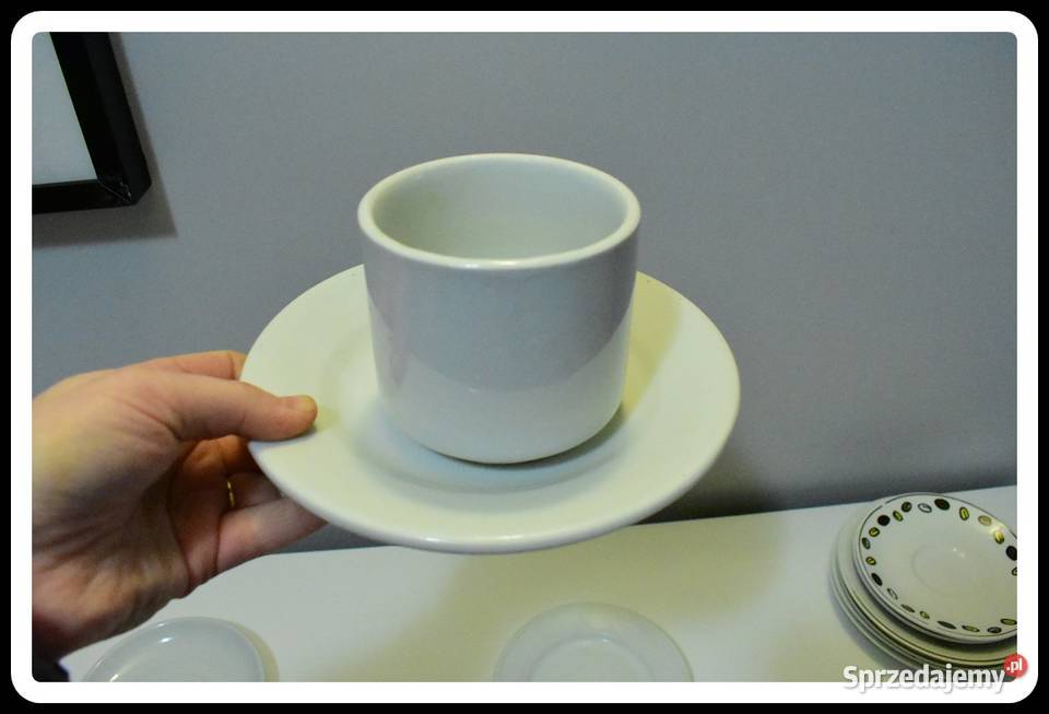 Zestaw naczyń talerzy 12 sztuk różne rodzaje Płock