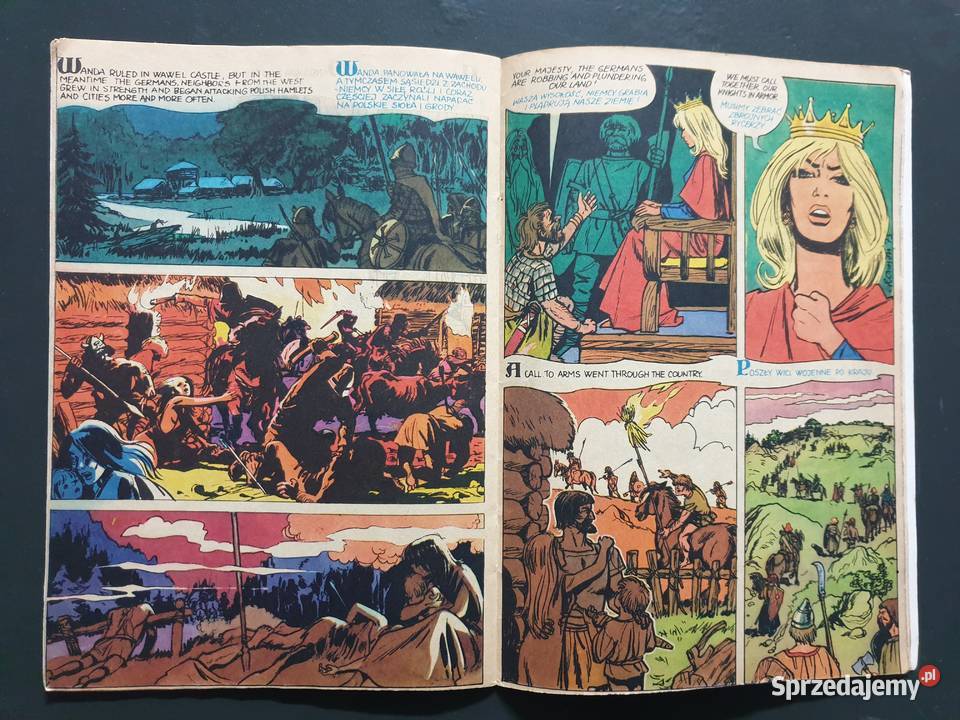 O Smoku Wawelskim i Królewnie Wandzie język pomorskie Gdynia sprzedam