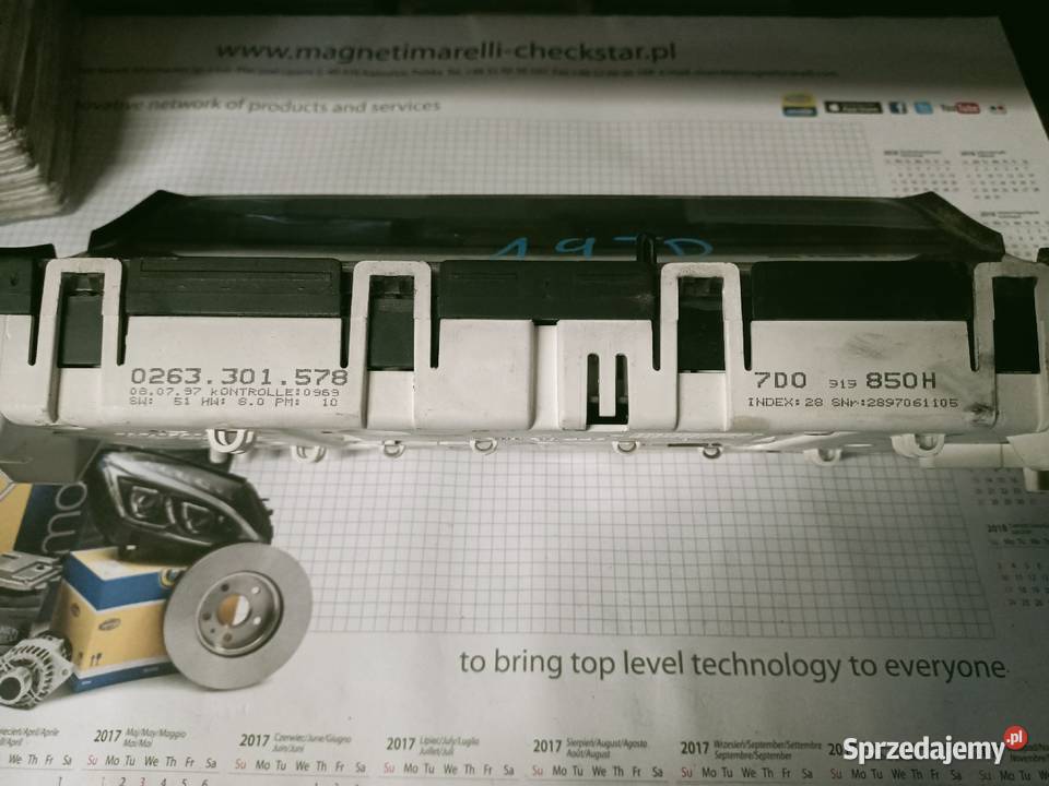 Licznikzegar VW T4 7D0919850H Kętrzyn
