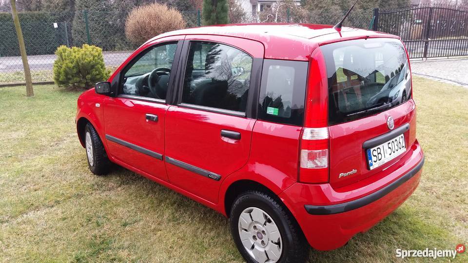 Fiat Panda 1.1 2009r. Czerwony. Bestwina Sprzedajemy.pl