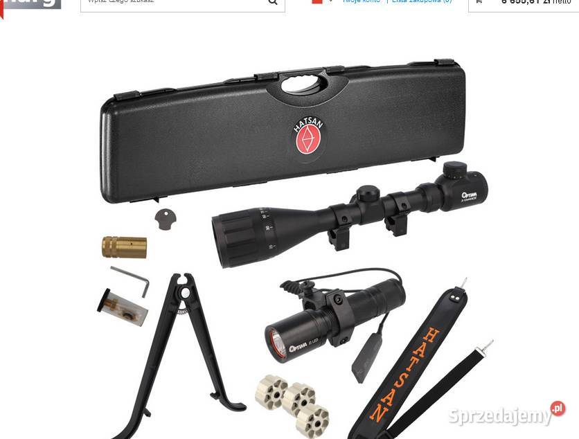 Wiatrówka PCP Hatsan BT65RB Elite Carnivore 9 mm Sporty strzeleckie i myślistwo Trzcianka sprzedam