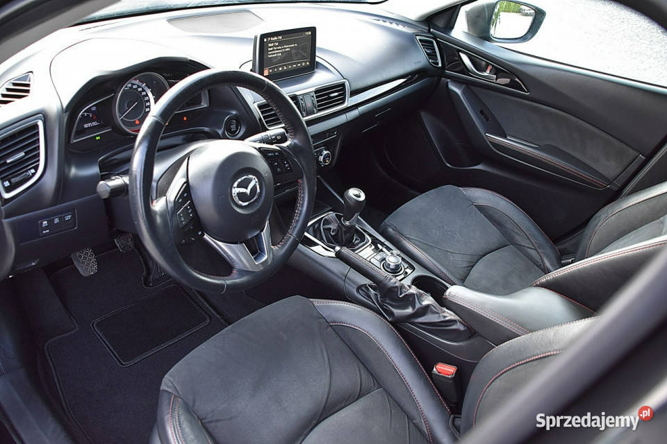 Mazda 3 15D Xenon Navi Kamera Alcantara światła przeciwmgielne Nowe Kucice