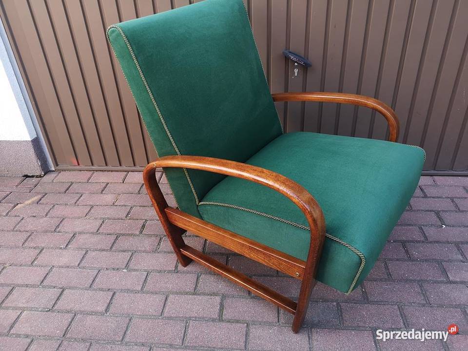 Stary Fotel ARTDECO Antyk Renowacji Okazja wielkopolskie