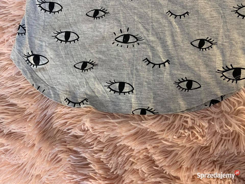 Tshirt koszulka z wiązaniami rękawach oczy HIT podkarpackie Jasło