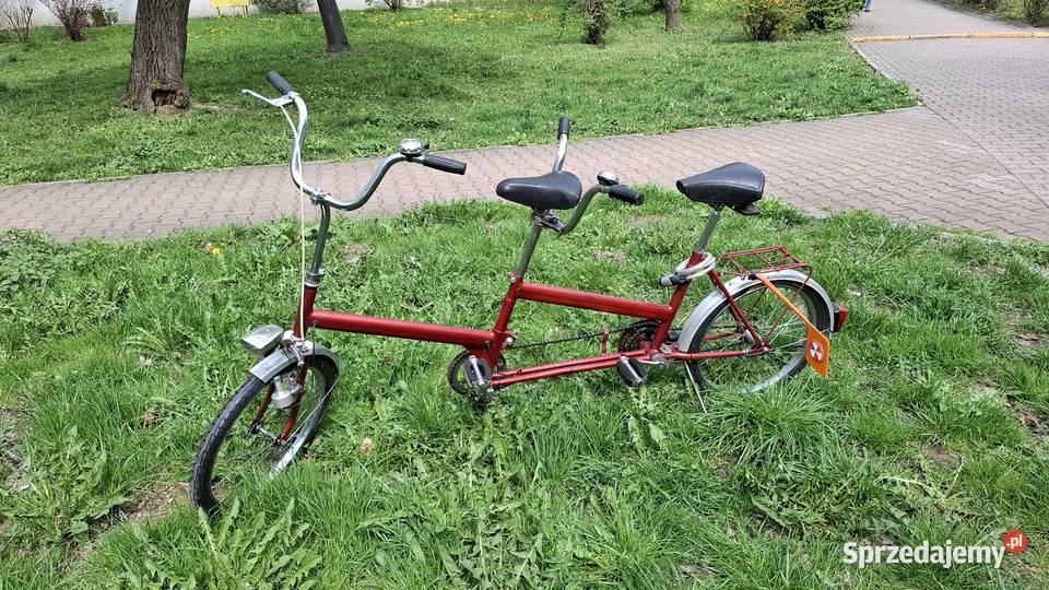 Rower dwuosobowy skladak tandem Romet Wigry