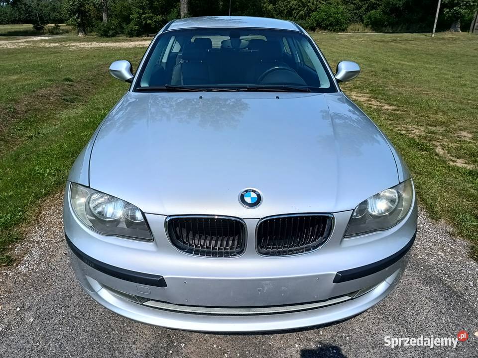 BMW 118i 20 benzyna 143 6 biegów skórzana tapicerka Seria 1 Podkonice Miejskie