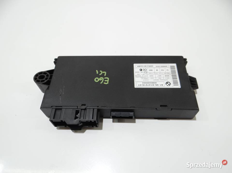 MODUŁ STEROWNIK CAS BMW E81 E87 E90 E60 914721 Strzyżewice