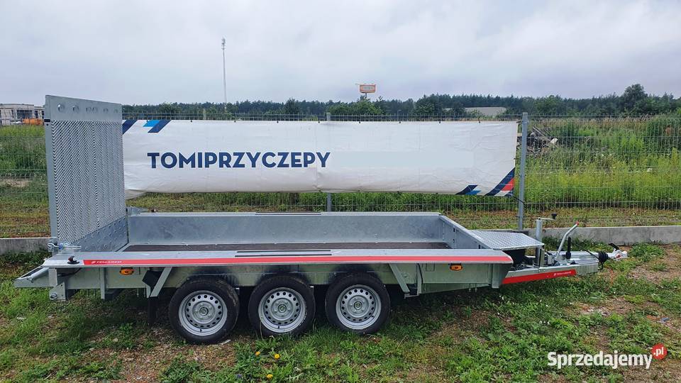 Przyczepa pod minikoparkę Laweta Temared 3500DMC Piła