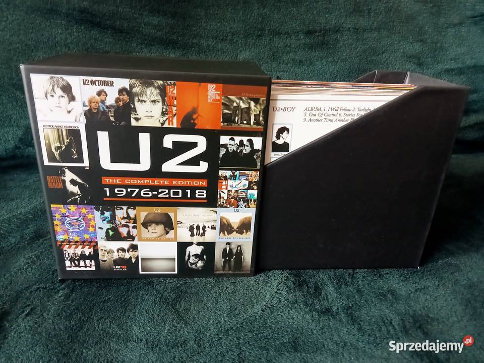 U2 pełna dyskografia box 22 płyty cd nowy folia Ząbki