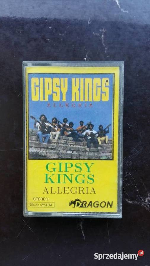 Kaseta magnetofonowa Gipsy Kings Allegria wyd Siemiatycze