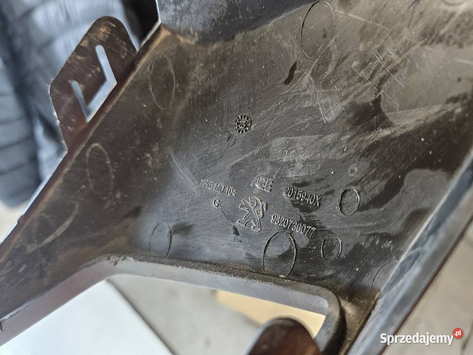 PEUGEOT 508 II KRATKA LISTWA LEWA ZDERZAKA PRZÓD wielkopolskie