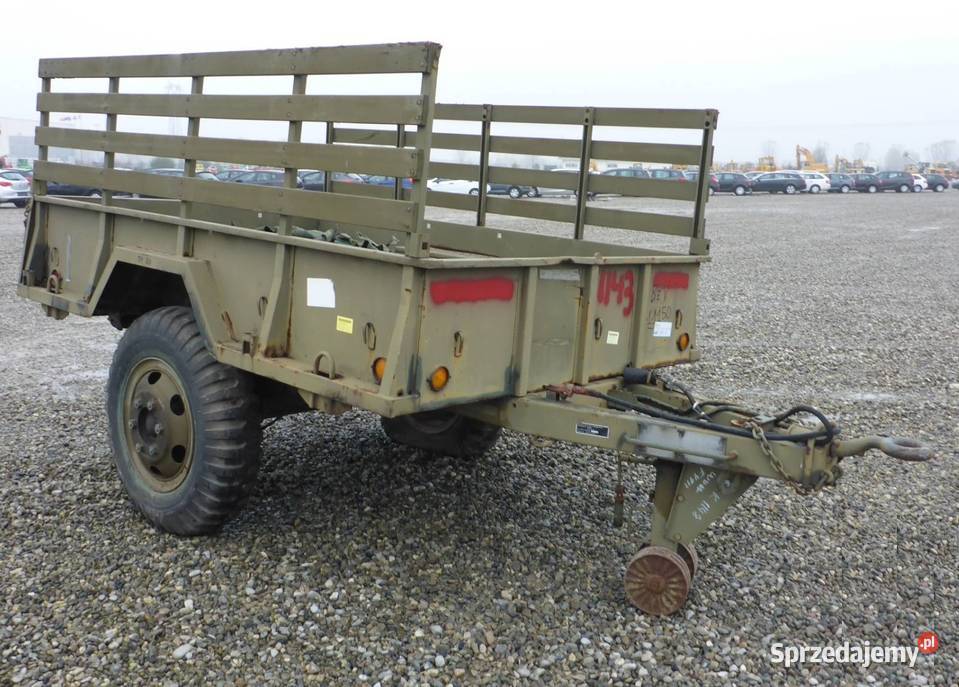 Przyczepa rolnicza Solidna przyczepa wojskowa Kraków