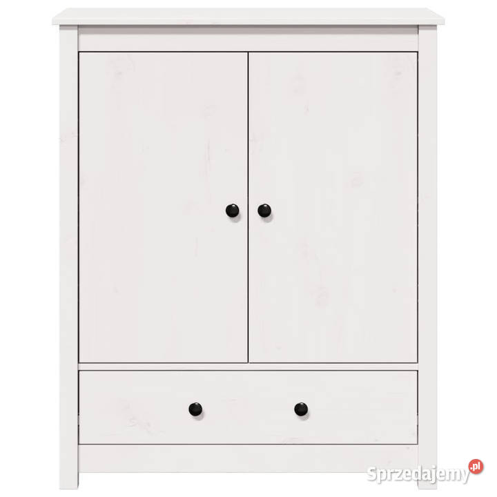 Szafka biała 83x415x100 lite drewno sosnowe Pozostałe mazowieckie Warszawa